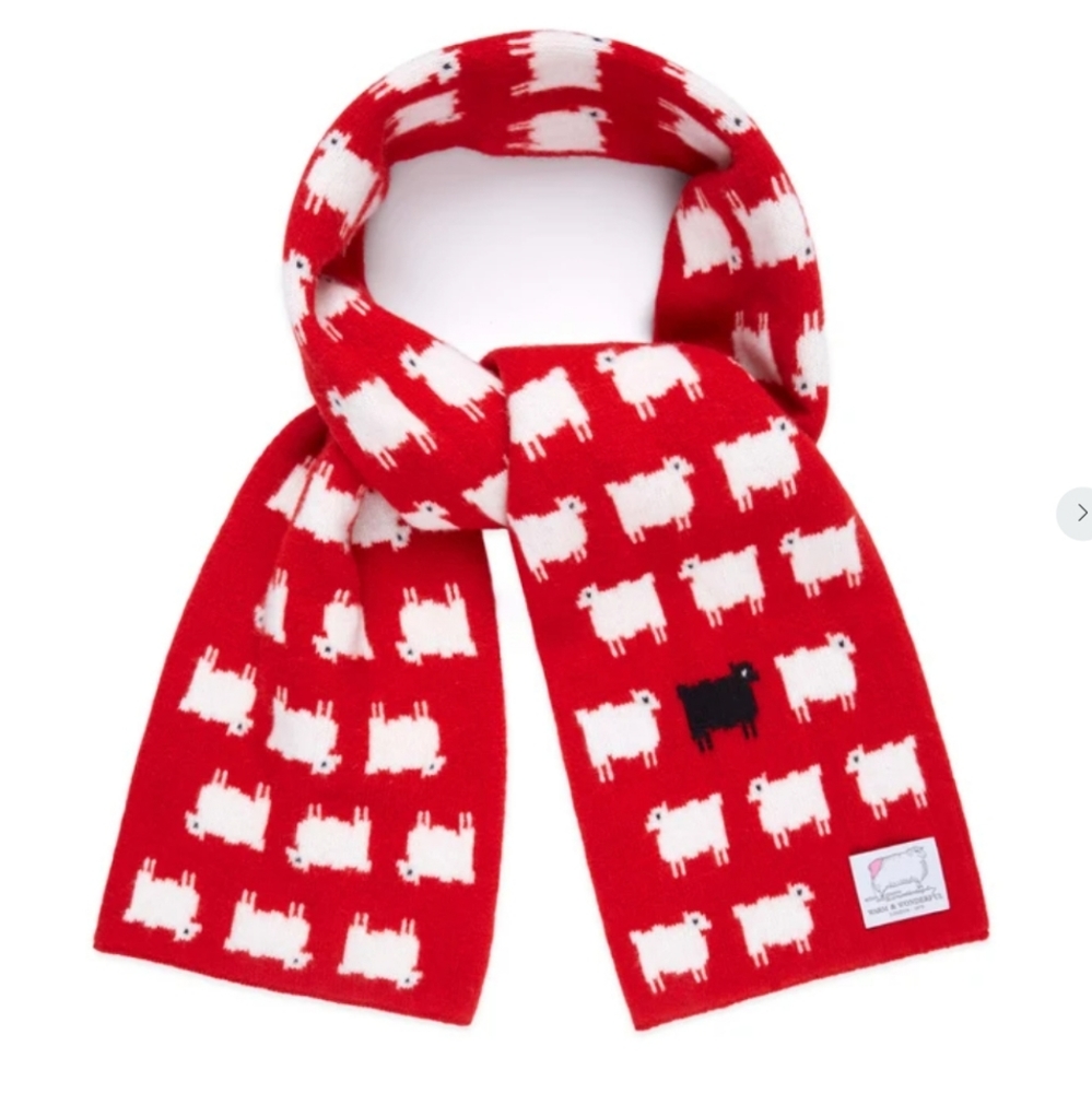 ISO Warm & Wonderful x Rowing Blazers Diana Sheep scarf